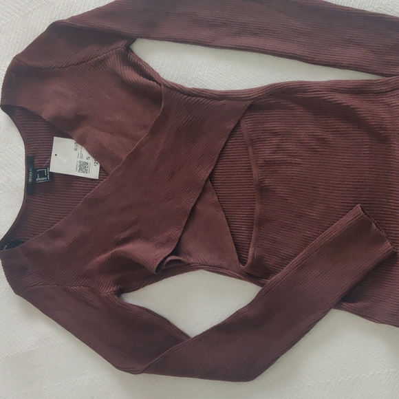 Forever 21 ribbed knit long sleeved dress - Picture 2 of 4